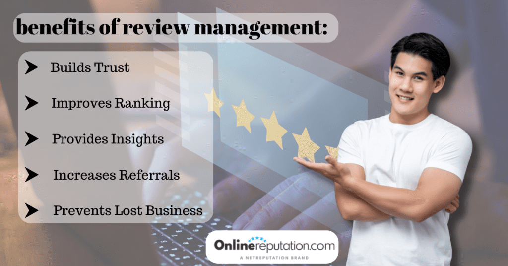 Benefits of review management.