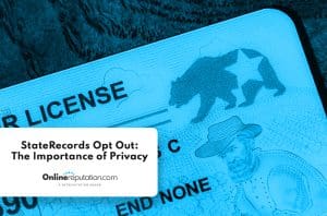 Highlighting the crucial need for privacy: opting out of StateRecords online.